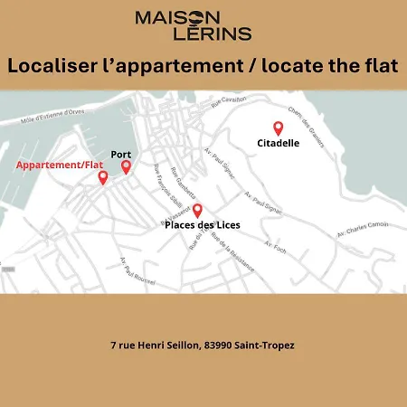 Appartement Sur Le Port - Charme Tropezien - Maison Lerins